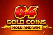 64 Gold Coins Hold and Win